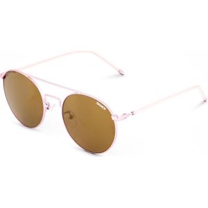 Tide Matte Rose Gold Metal-Gold Mir Zonnebril