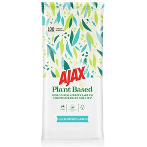 Ajax Plant Based Reinigingsdoekjes 100st