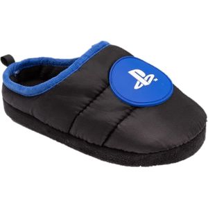Playstation - Jungen Hausschuhe (33 EU) (Schwarz/Blau)