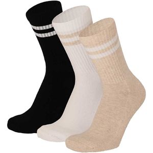 Sportsokken kinderen - Multi Beige - 3-Pak