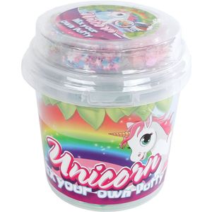 Mischen Sie Ihren eigenen Einhorn -Kitt mit Glitzer und Perlen, 700 Gramm