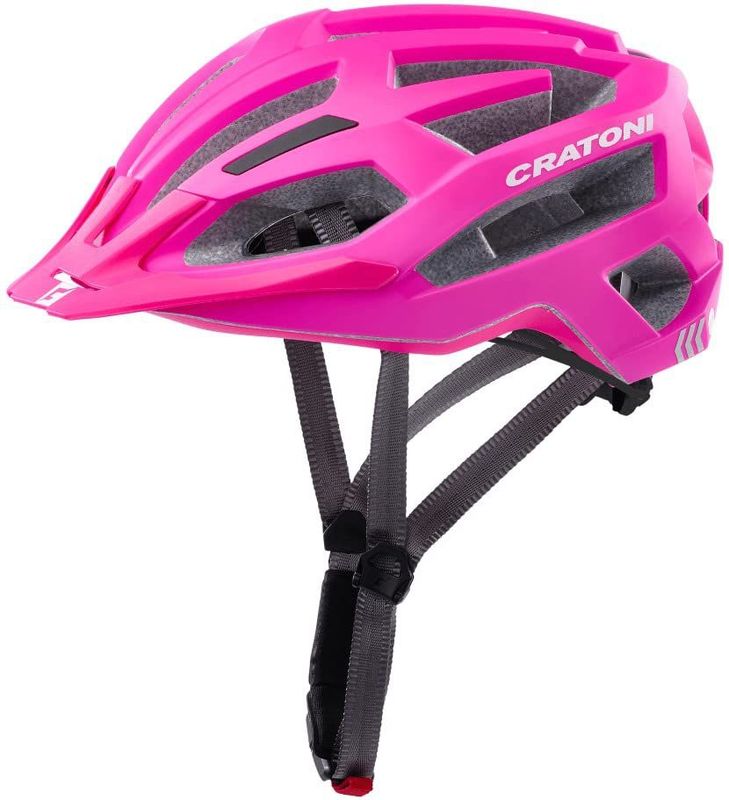 Winora Cratoni C-Flash (MTB), caschi Unisex Adulto, Rosa Opaco, S/M