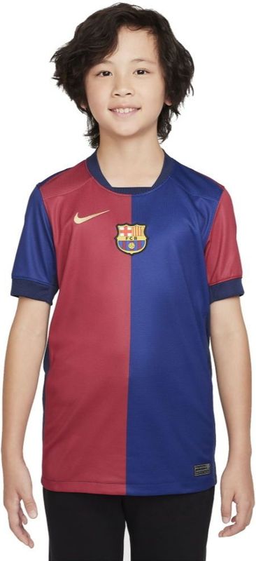 2024-2025 Barcelona Home Shirt (Sponsorless) - Kids