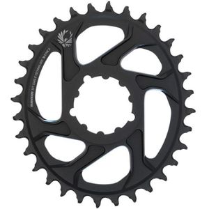 Sram X-sync Eagle Oval Direct Mount 3º Chainring Zwart 36t