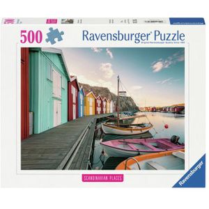 Ravensburger Legpuzzel Bootshauser in Smogen, Schweden, 500st.