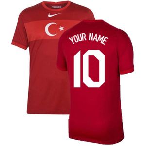 2020-2021 Turkey Away Nike Football Shirt (Your Name)