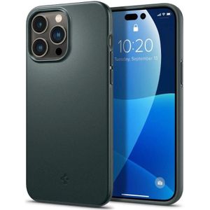 iPhone 14 Pro Max Hülle Spigen Thin Fit Abyss Green