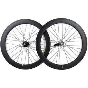 Santafixie 60mm Laufradsatz mit Rücktritt - Schwarz