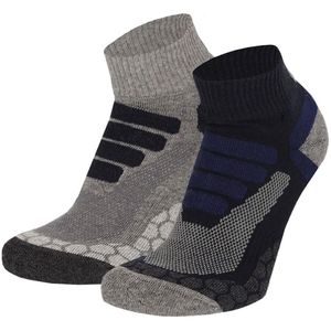 Xtreme – Niedrige Wandersocken – Unisex – Mehrfarbig – 2 Paar – Wandersocken für Damen