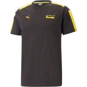 Porsche Legacy Mt7 Black T -Shirt - Luxus -Baumwolle für Männer