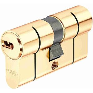Zylinder ABUS D66 MM 30/40 Messing Double Europäisch