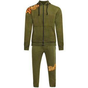 Gladts Jogging Suit Trainingsanzug Army Green M