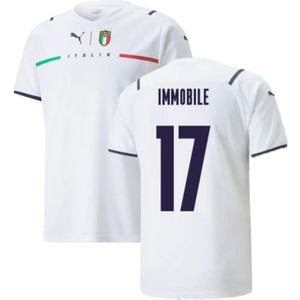 2021-2022 Italy Away Shirt (IMMOBILE 17)