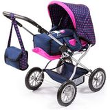 Poppenwagen Reig Big Combi Blauw Roze
