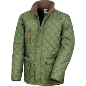 Result Urban - "Cheltenham" Steppjacke für Herren (XXL) (Oliv)