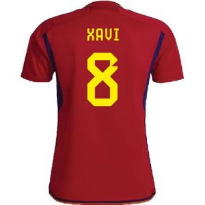 2022-2023 Spain Home Shirt (XAVI 8)