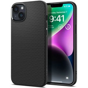 iPhone 14 Hülle Spigen Liquid Air Mattschwarz