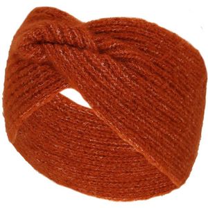 Heatkeeper – Haarband für Damen – gerippt, mittelbraun