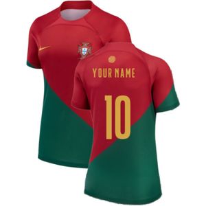 2022-2023 Portugal Home Shirt (Ladies) (Your Name)