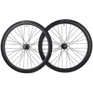 Santafixie 30 mm Laufradsatz +Schläuche + Reifen - Schwarz