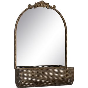 Wandspiegel Gouden Kristal Ijzer 47 x 17,5 x 53 cm