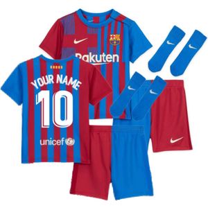 2021-2022 Barcelona Infants Home Kit (Your Name)