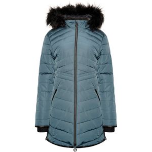 Dare 2B - "Striking III" Steppjacke Lang für Damen (32 DE) (Oriongrau/Orion-Blau)