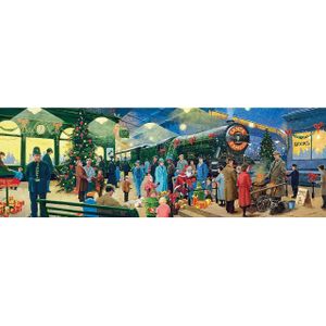 Puzzle 1000 Teile Panorama Clementoni - Weihnachten