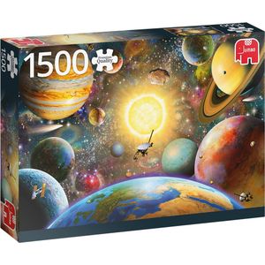 Jumbo Premium schwimmt im Weltraumlinien -Puzzle 1500 Teile