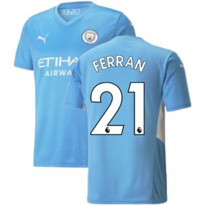 2021-2022 Man City Home Shirt (FERRAN 21)