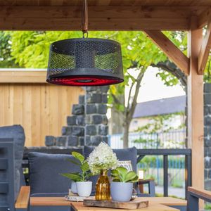 Sunred Heater Moderna Artix Ultra Smart hangend 2000 W rosgoud zwart