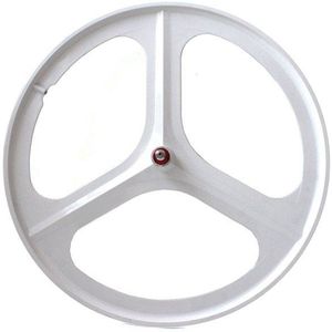 Navigate Tri Spoke Fixie Vorderrad - Weiß
