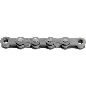 KMC Z1 Weites Ept -Fahrradkette 1 2 x 1 8 9,2 mm 128 links dunkle Silber nachhaltiger Anti -Rost