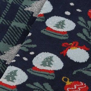 Kerstsokken dames in kerstbal - 2-Pack