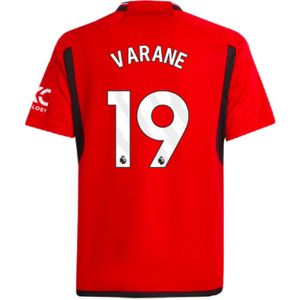 2023-2024 Man Utd Home Shirt (Kids) (Varane 19)