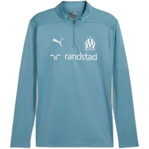 2024-2025 Marseille Training 1/4 Zip Top (Bold Blue)