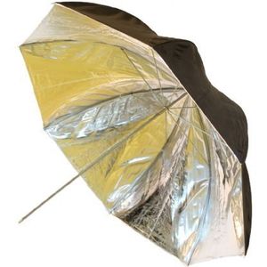 Falcon Eyes Flitsparaplu UR-32SB1 Silber Black 80 cm