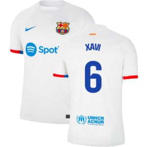 2023-2024 Barcelona Away Shirt (Xavi 6)