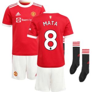 Man Utd 2021-2022 Home Mini Kit (MATA 8)