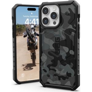 UAG Pathfinder SE Series iPhone 15 Pro Midnight Camo Hülle