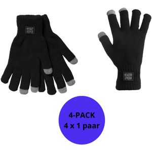Heatkeeper – Thermo-Handschuhe Damen mit I-Touch – Schwarz – 4 Paar