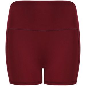 Tombo - Shorts für Damen (L - XL) (Dunkelrot)