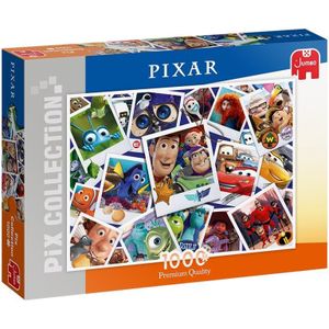 Jumbo -Puzzle - Berühmte Figuren von Disney Pixar - 1000 Stücke