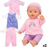 Babypop Colorbaby 2 Stuks 24 x 42 x 11 cm