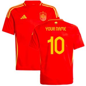 2024-2025 Spain Home Shirt (Kids) (Your Name)