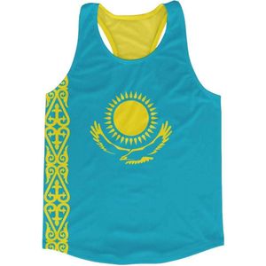 Kazakhstan Flag Running Vest