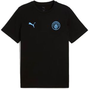 2025-2026 Man City FtblESS Tee (Black)