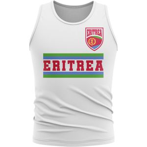 Eritrea Core Football Country Sleeveless Tee (White)