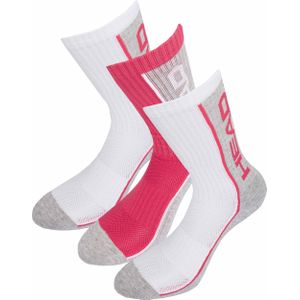 Ladies Performance Crew Socken 3-Pack 35-38 atmungsaktive Baumwolle