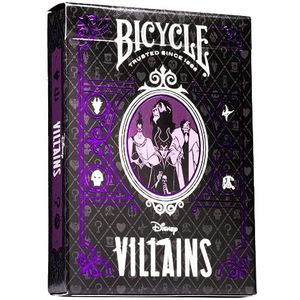 Bicycle® Disney Villains Green & Purple